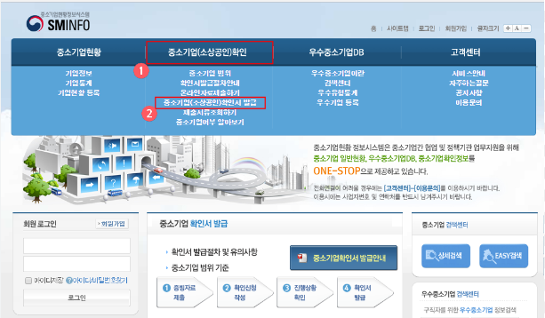 중소기업 확인서 발급절차 기관 신청방법 갱신안내