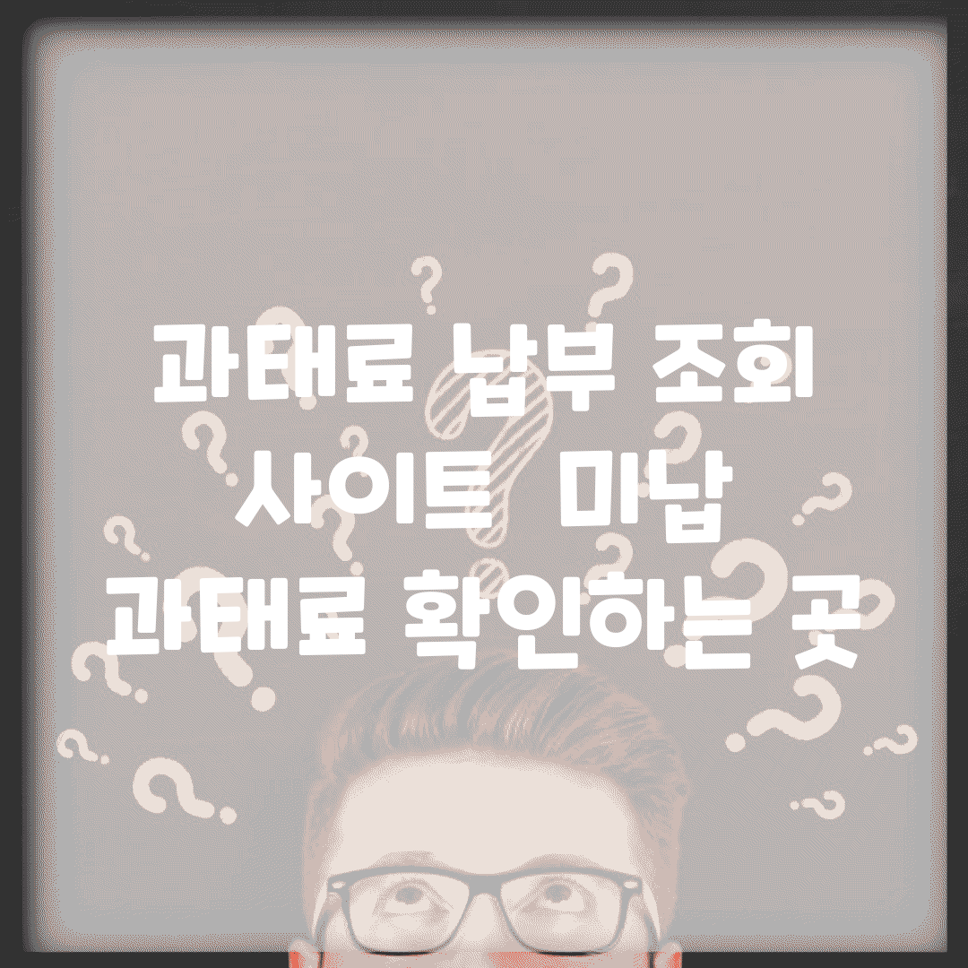 과태료 납부 조회 사이트 | 미납 과태료 확인하는 곳