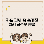 카드 결제하는 꿈 해몽 및 의미 | 심리적 해석 | 금전 관련 꿈 분석