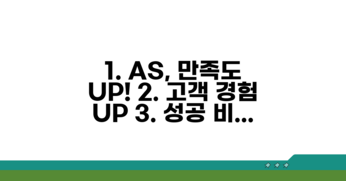 AS 만족도 높이는 방법