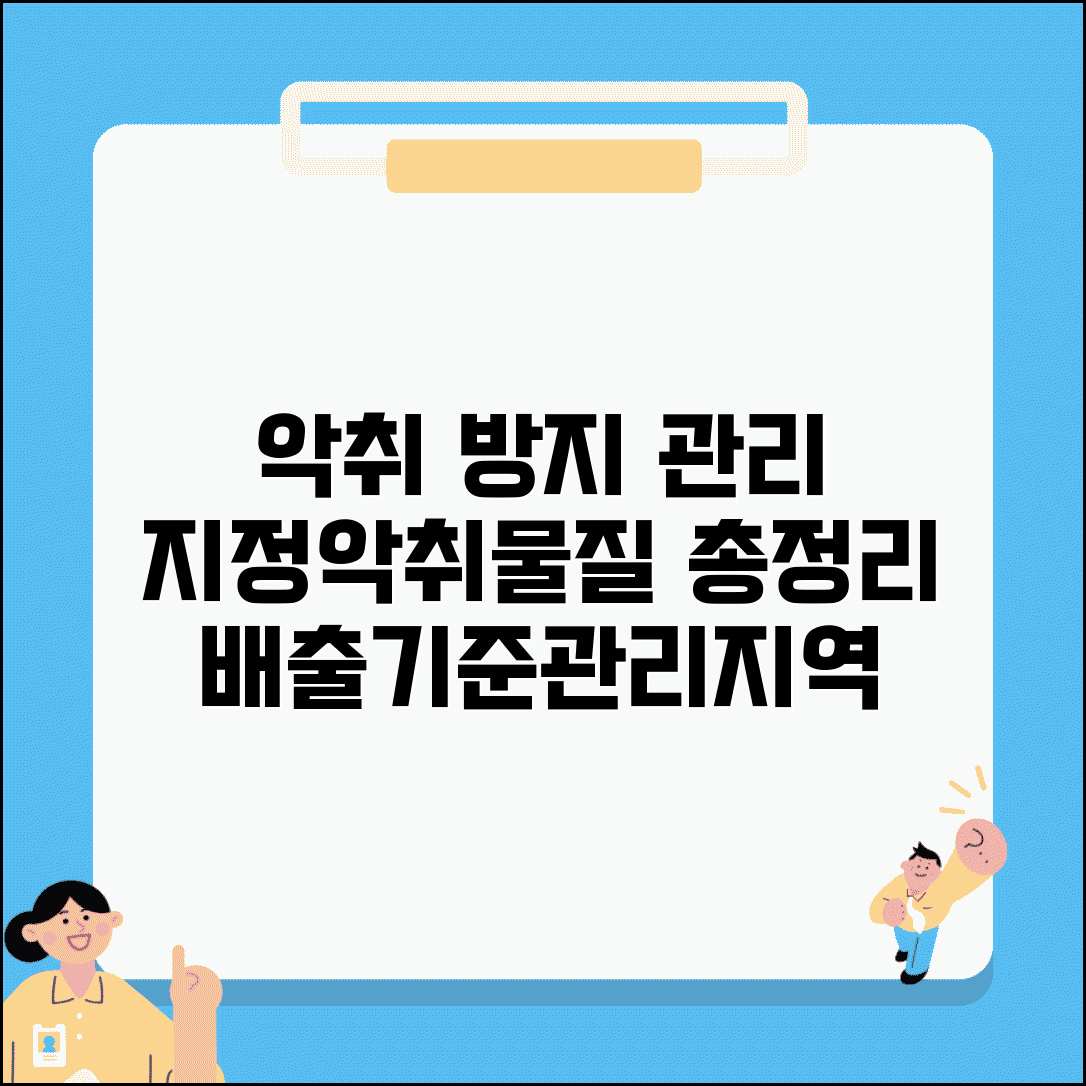 악취 방지법 및 관리 기준 | 지정악취물질 종류 | 악취 배출허용기준 | 악취관리지역 지정