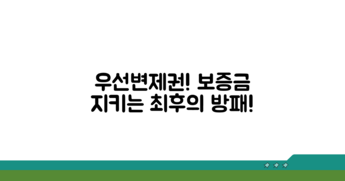 우선변제권: 보증금 보호 최후의 방패