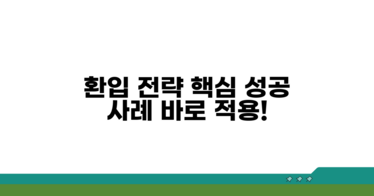 환입 활용 전략 및 사례