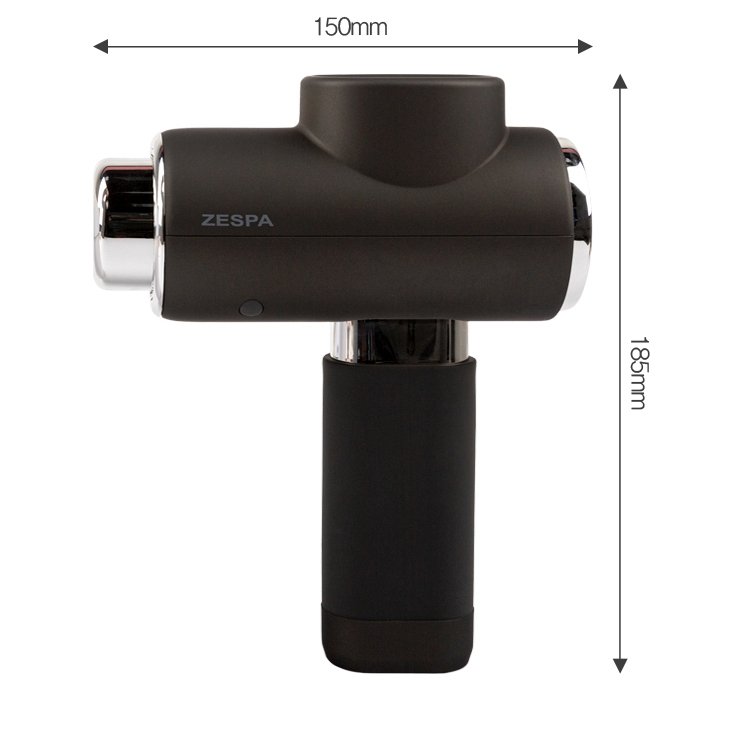 제스파 클래식 전신 무선 자동 마사지건, ZP2967, 블랙 + 실버쿠폰할인 상세 이미지 2