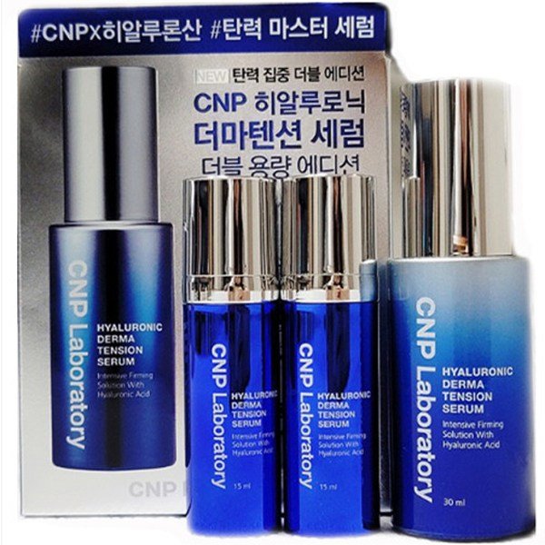 CNP 차앤박 히알루로닉 더마텐션 세럼 기획 (더블용량 에디션) (30ml+15ml+15ml), 1세트 상세 이미지 1