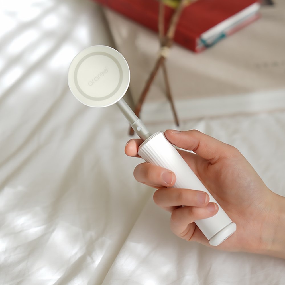 아라리 맥세이프 미니 셀카봉 브이로그 삼각대 맥피포드 라이트 로즈쿼츠핑크 상세 이미지 1