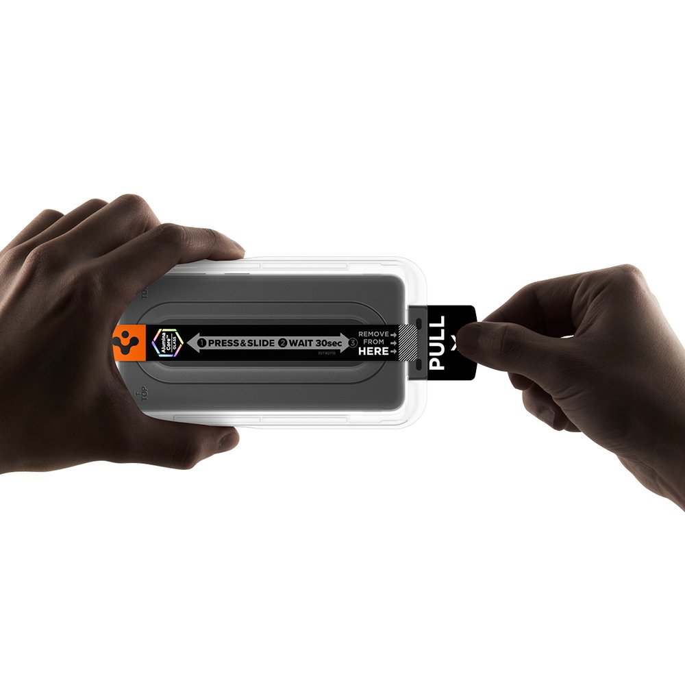 먼지 없는 슈피겐 갤럭시 고투명 강화유리 액정필름 글라스tR 이지핏 갤럭시S26, 2매입 상세 이미지 2