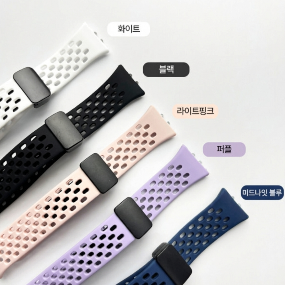 갤럭시핏3 호환 홀 스포츠 스트랩 상세 이미지 1