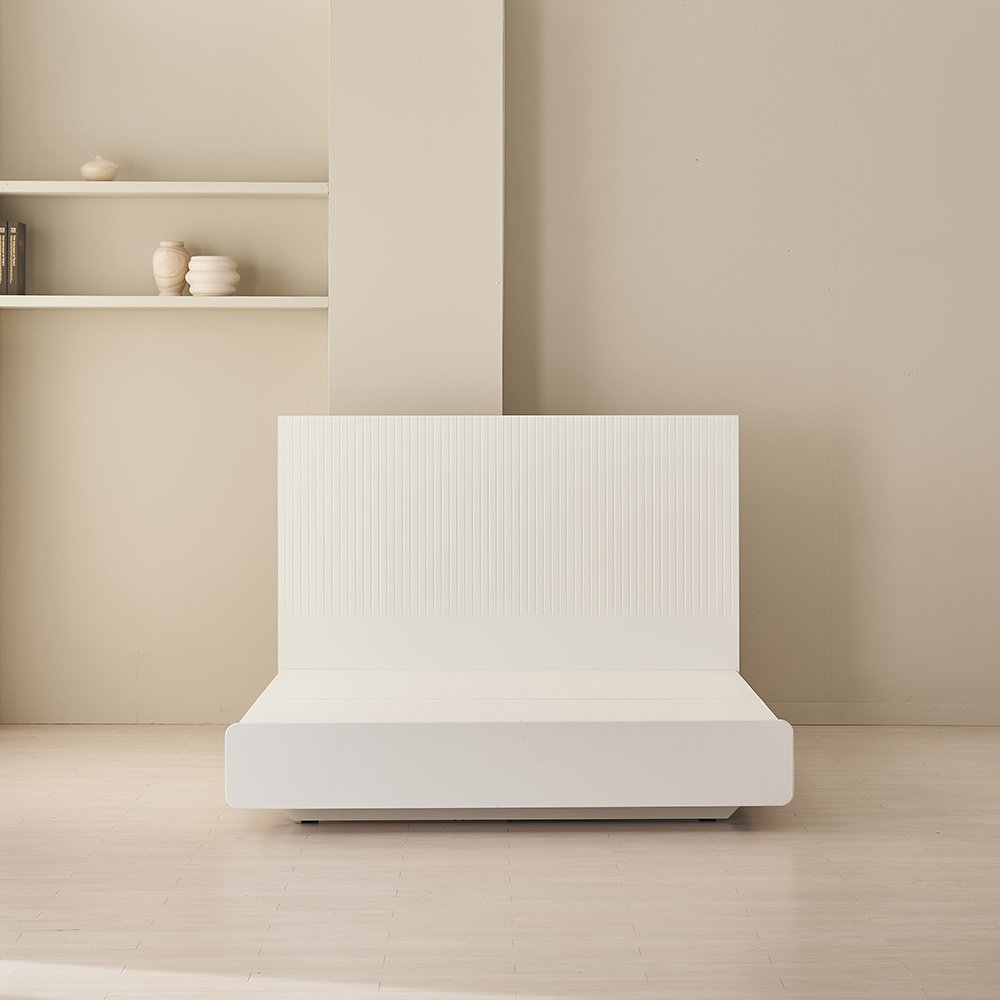 바스포르 시손느 템바보드 평상형 LED조명 부상형 호텔 침대프레임 Q 부부 신혼 상세 이미지 1