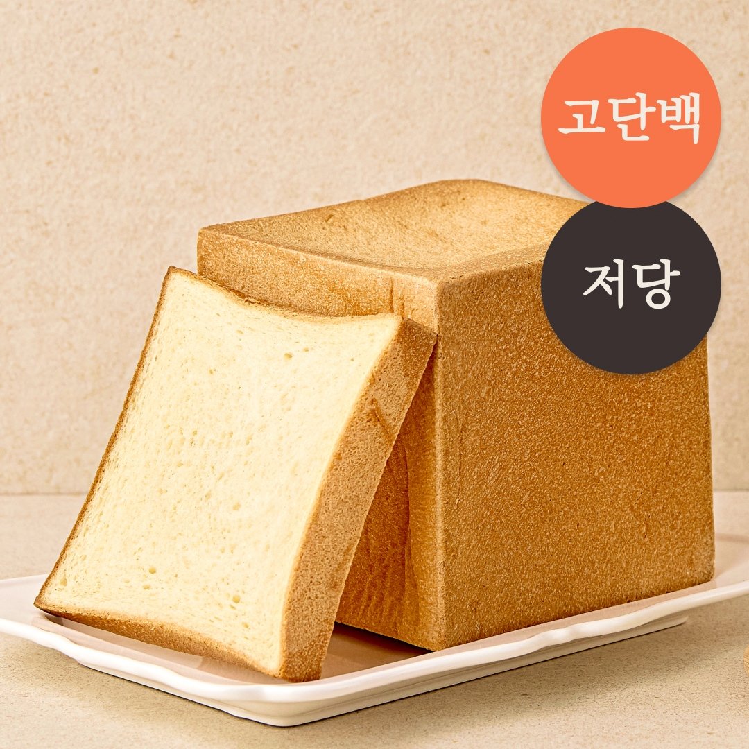정미소 그릭요거트 저당 고단백 대용량 쌀식빵 650g, 1개 상세 이미지 1