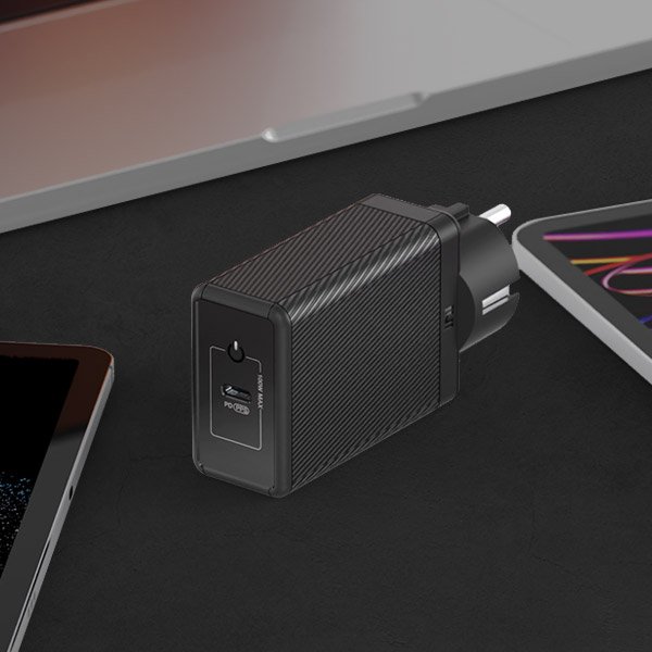 USB PD 100W PPS GaN 접지 초고속 충전기 GS510 블랙 상세 이미지 2