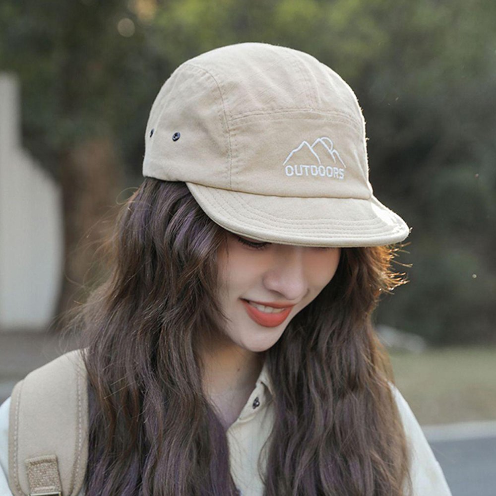 숏캡 숏챙모자 트레일 러닝 마라톤 테니스 창짧은 모자 볼캡 상세 이미지 2