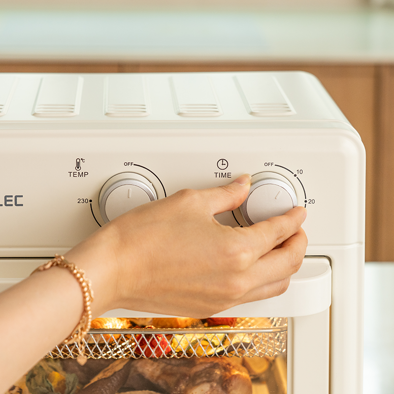 자일렉 오븐형 에어프라이어 12L 미니 에어프라이기 ZL-261P 상세 이미지 2