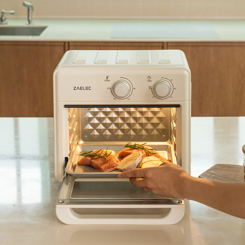 자일렉 오븐형 에어프라이어 12L 미니 에어프라이기 ZL-261P 상세 이미지 2
