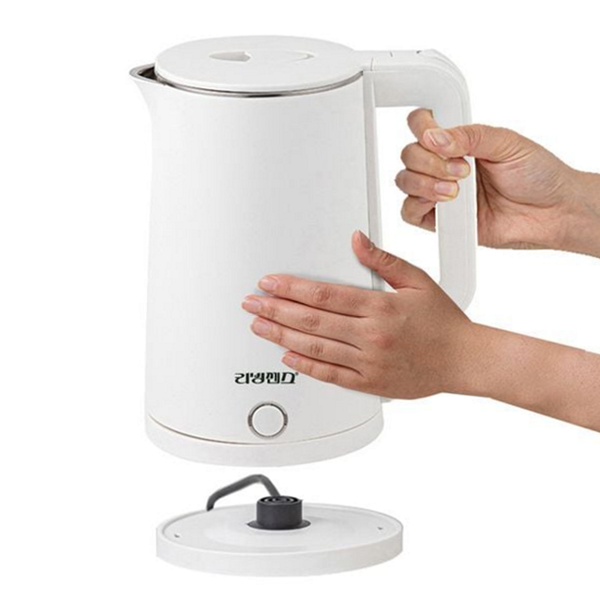 대용량 무선 전기 포트 스테인레스 이중 단열 전기 포트 주방 상세 이미지 1