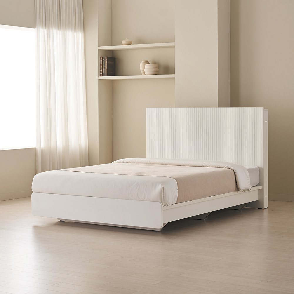 바스포르 시손느 템바보드 평상형 LED조명 부상형 호텔 침대프레임 Q 부부 신혼 상세 이미지 2