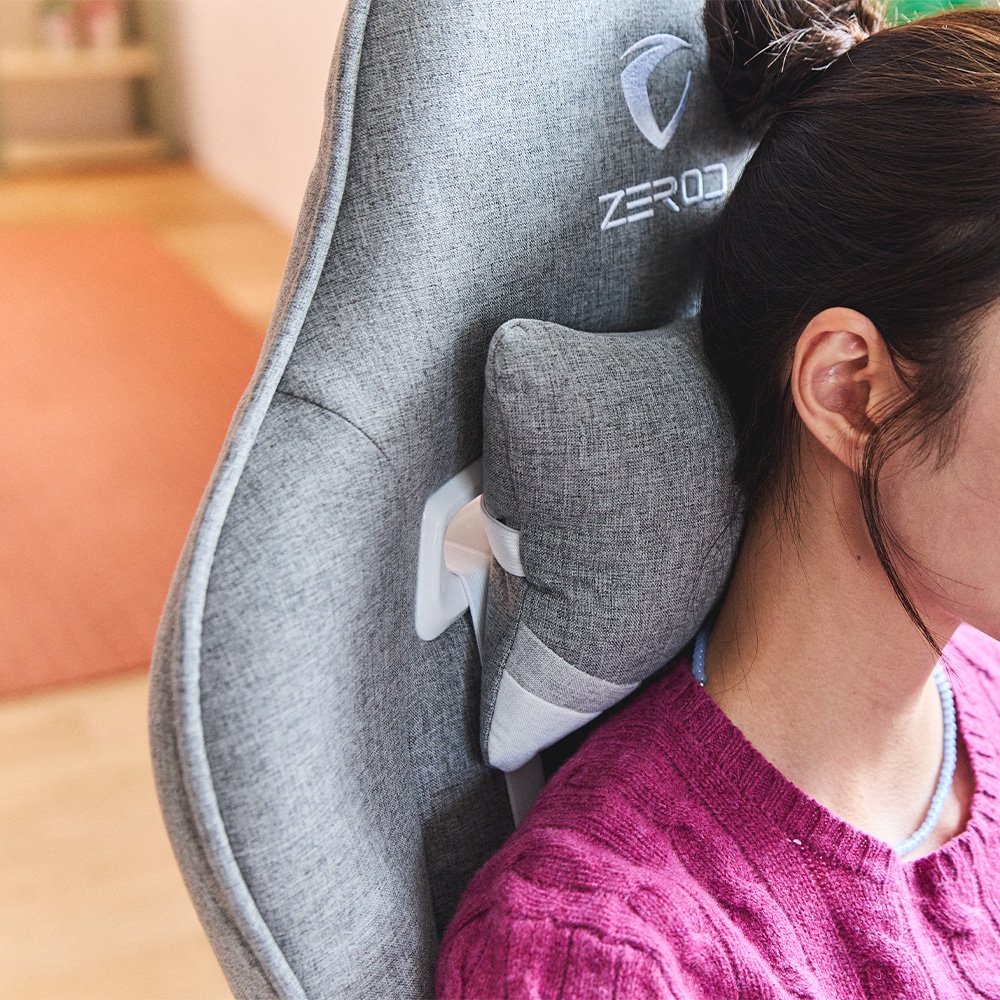 제닉스 제로드 리브체어 발받침 컴퓨터 게이밍의자 상세 이미지 2