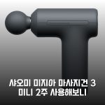 샤오미 미지아 마사지건 3 미니 2주 사용해보니