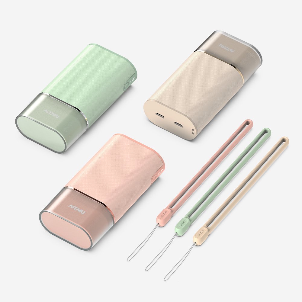 PD 30W PPS 초고속충전 미니 보조배터리 10000mAh IB220 핑크 상세 이미지 1