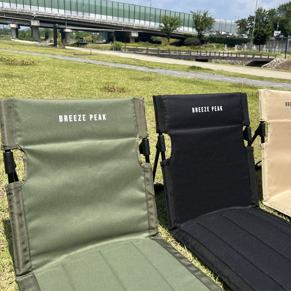 캠핑 좌식의자 그라운드체어 등받이 접이식 초경량 피크닉 페스티벌 휴대용 1세대 상세 이미지 1