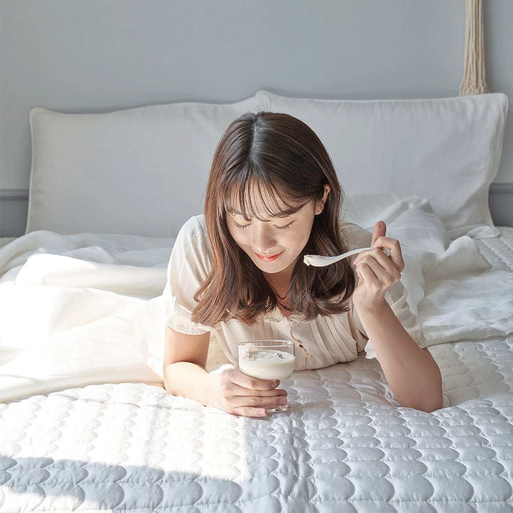 슬립스파 썸머웨이브 풍기인견 여름 냉감 침대패드 이불패드 상세 이미지 1