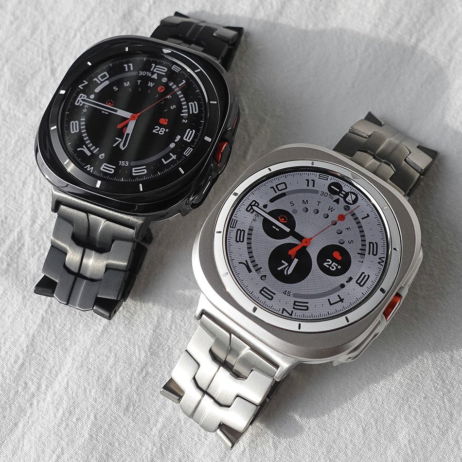 티타니즘 삼성 갤럭시워치 울트라 스트랩 케이스 티타늄 메탈 시계줄 47mm 교체 호환 상세 이미지 2